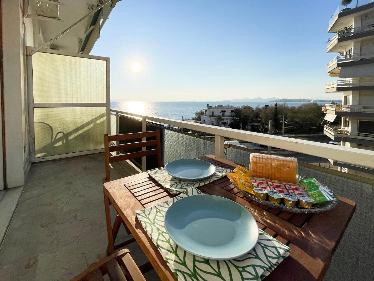 Eolou Sea View 60Sqm Apt In Paleo Faliro Apartment Athens Ngoại thất bức ảnh